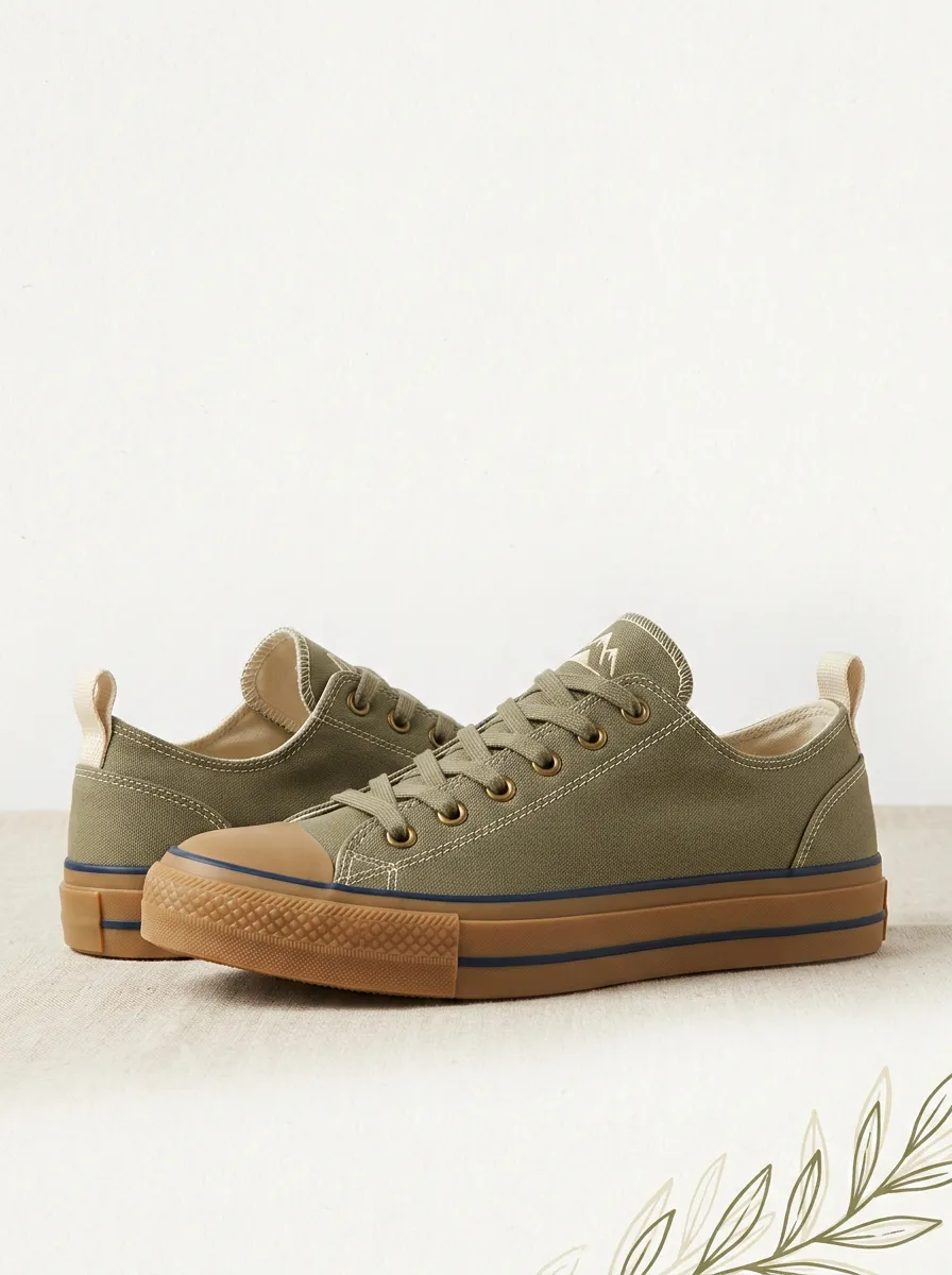Modern Tailored Women's Low-Top Canvas Shoes