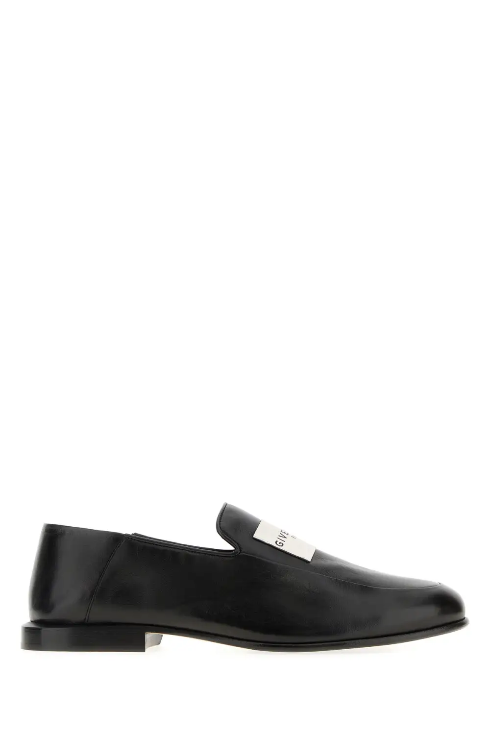 Lamb Leather Tapered Toe Loafers