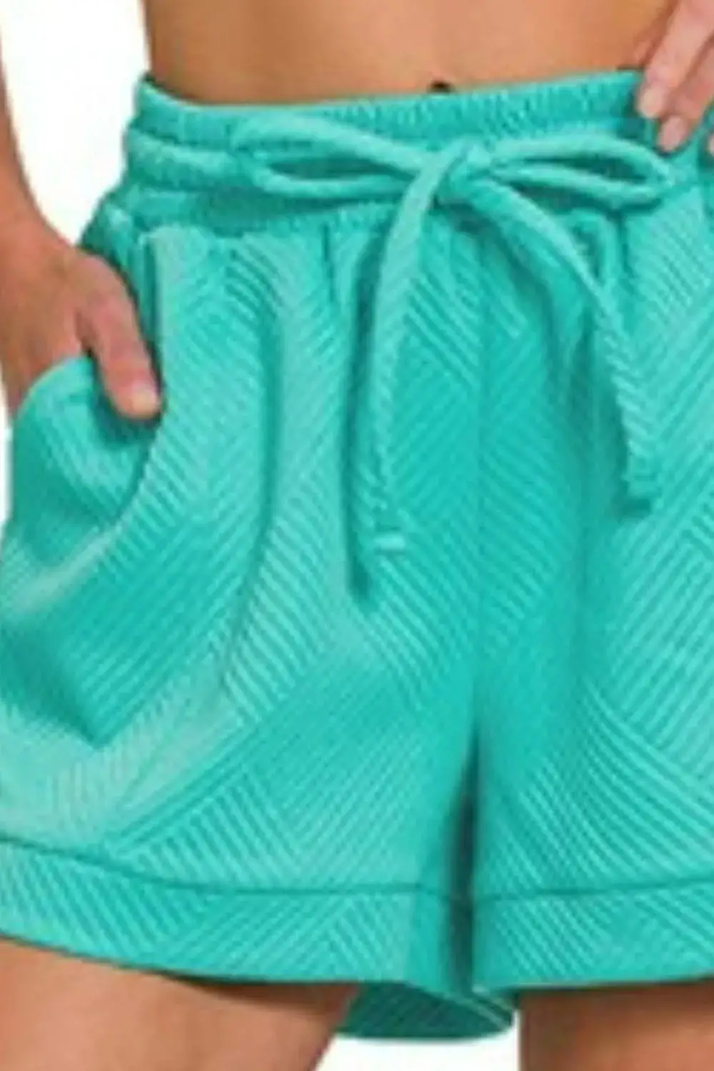 Classic Drawstring Waist Shorts