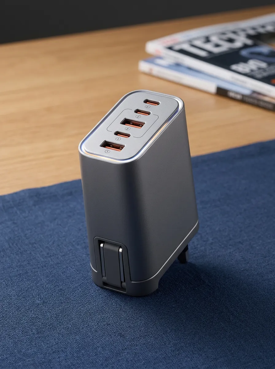Four-Port Station Wall Charger