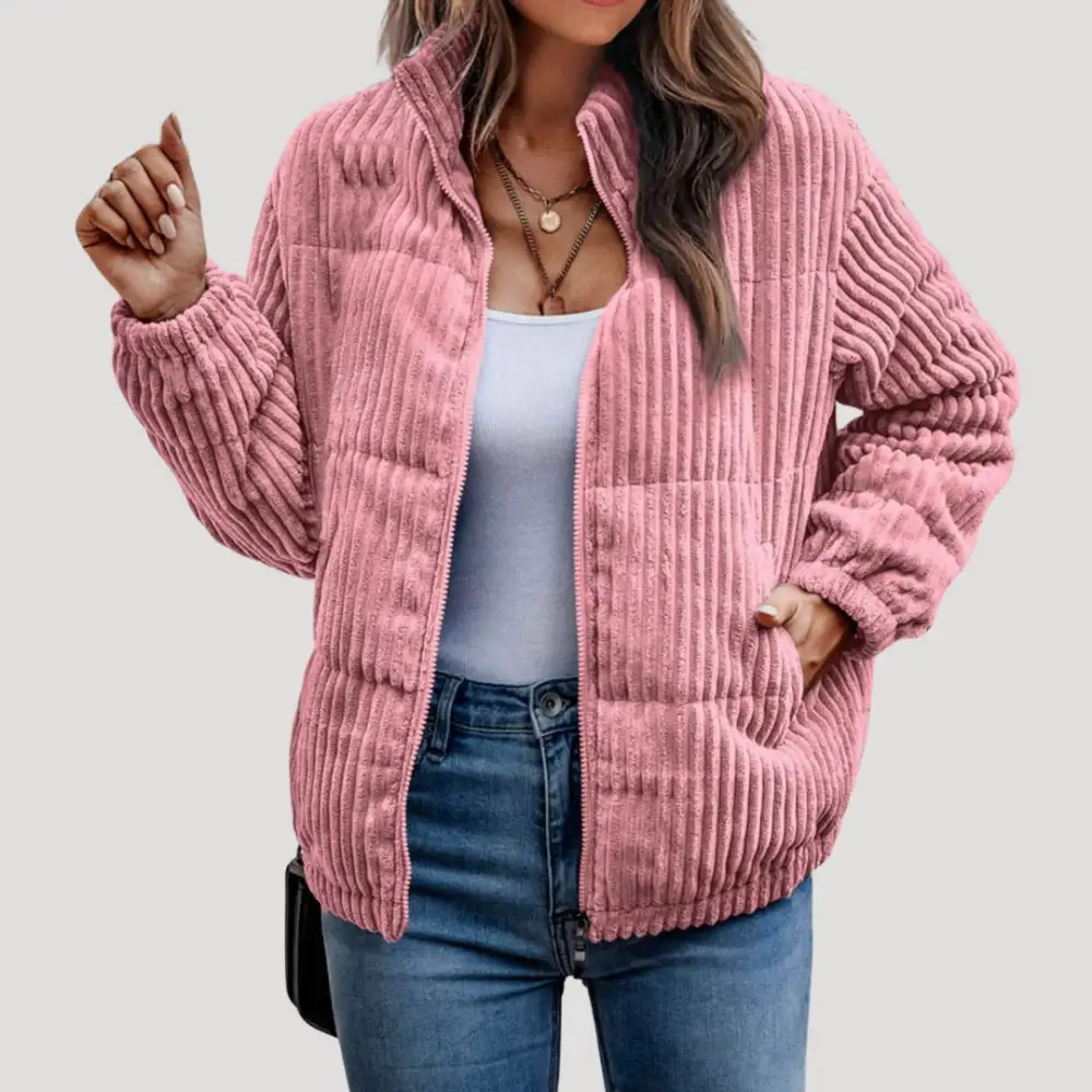 Modern Contemporary Relaxed Bomber Jacket