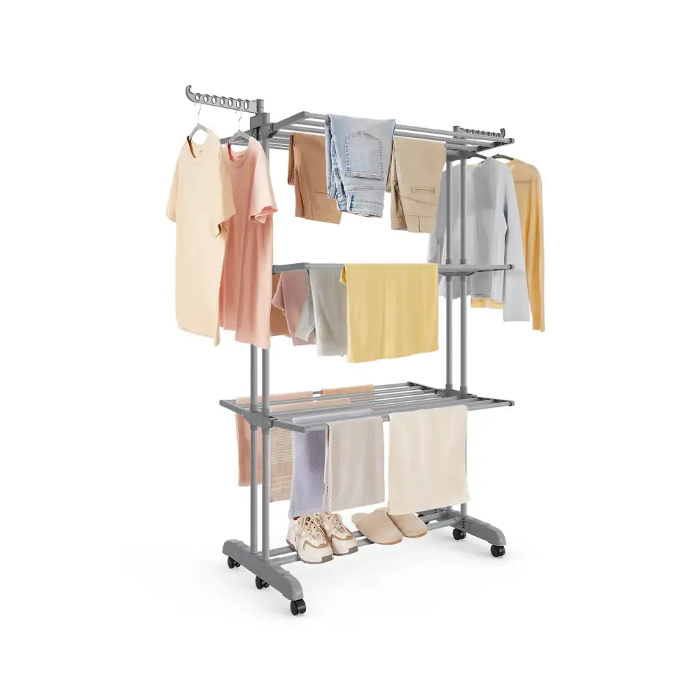Mobile Tiered Clothes Airer