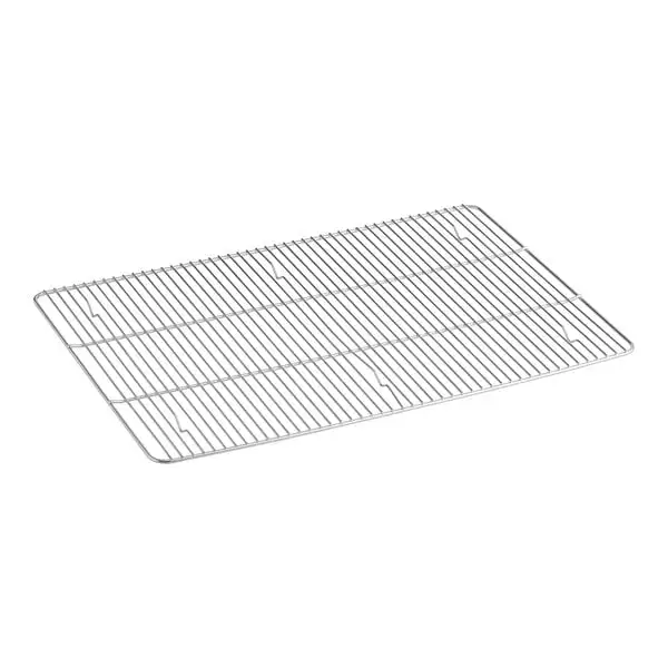 Lane Stainless Steel Footed Wire Icing Rack Cooling Rack for Full Size Sheet Pan