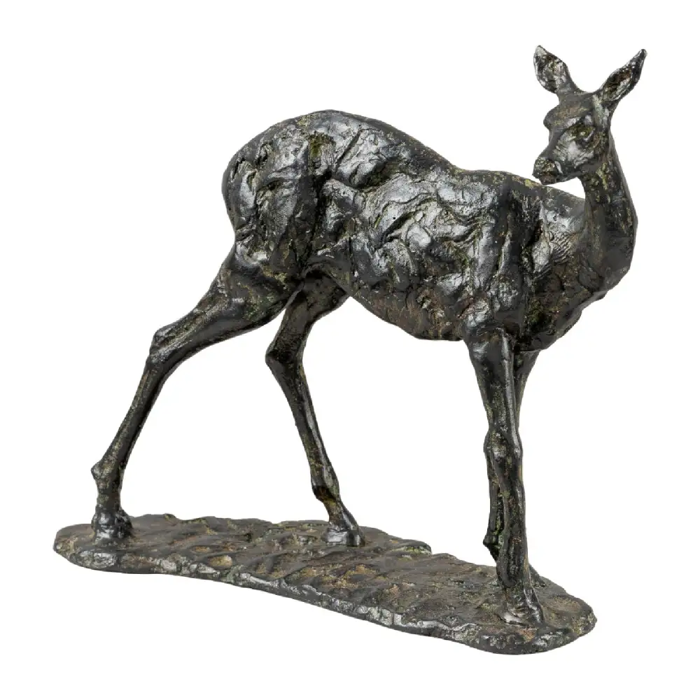 Rustic Iron Decorative Sculpture