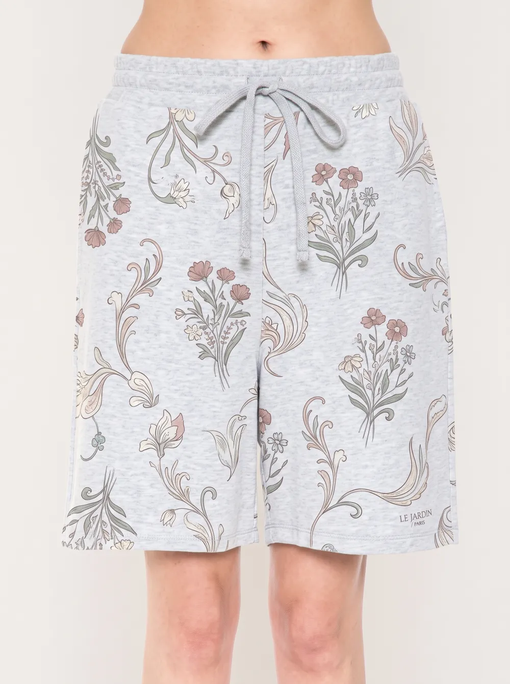 Women's Botanical Floral Garden Printed Lounge Shorts