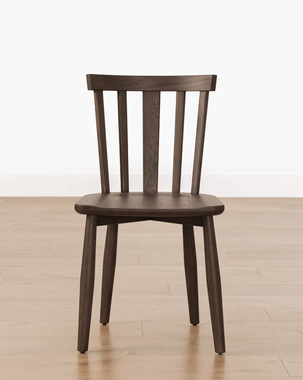 Curved Wood Dining Chair