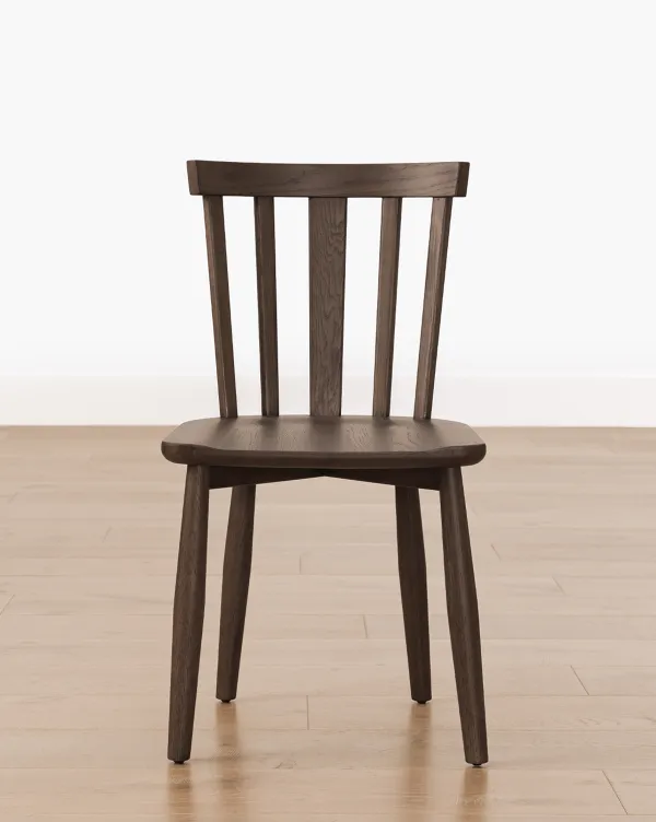 Curved Wood Dining Chair