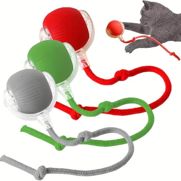 3Pcs Interactive Pet Ball Toy