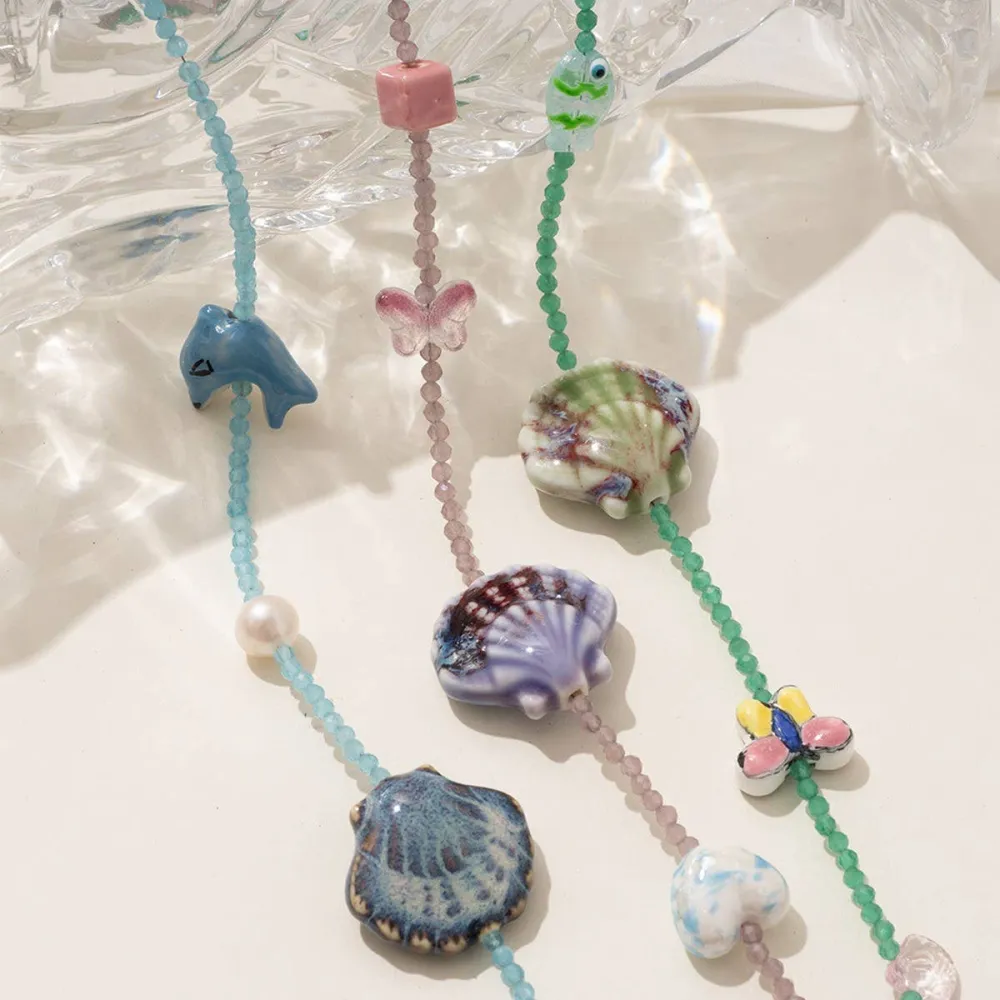 Crystal Shell Necklace