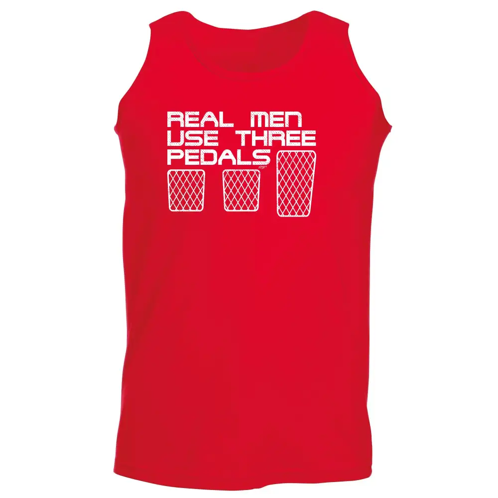 Three Pedals Graphic Tank Top