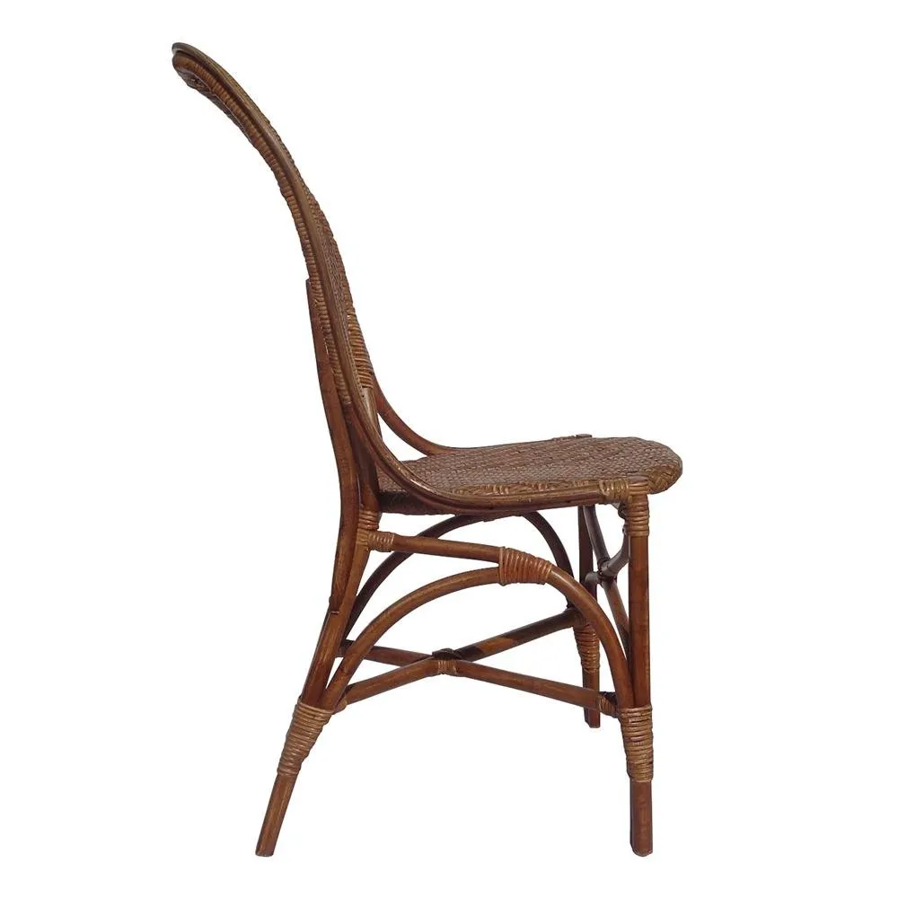 Bamboo Rattan Accent Chair