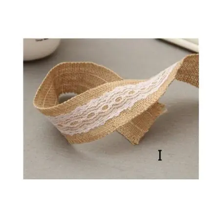 Protective Burlap Lace Ribbon Roll