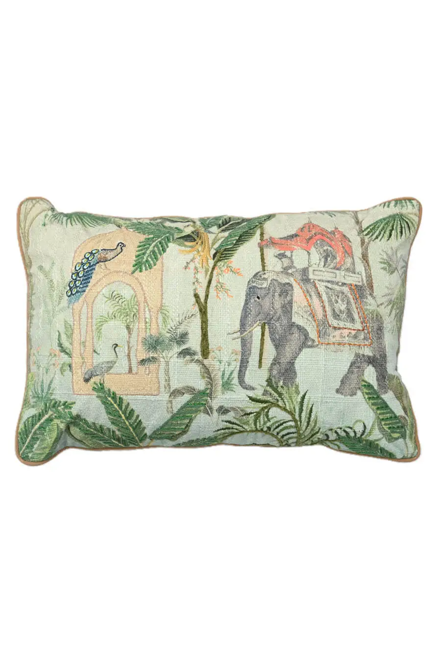 Embroidered Decorative Cushion Cover