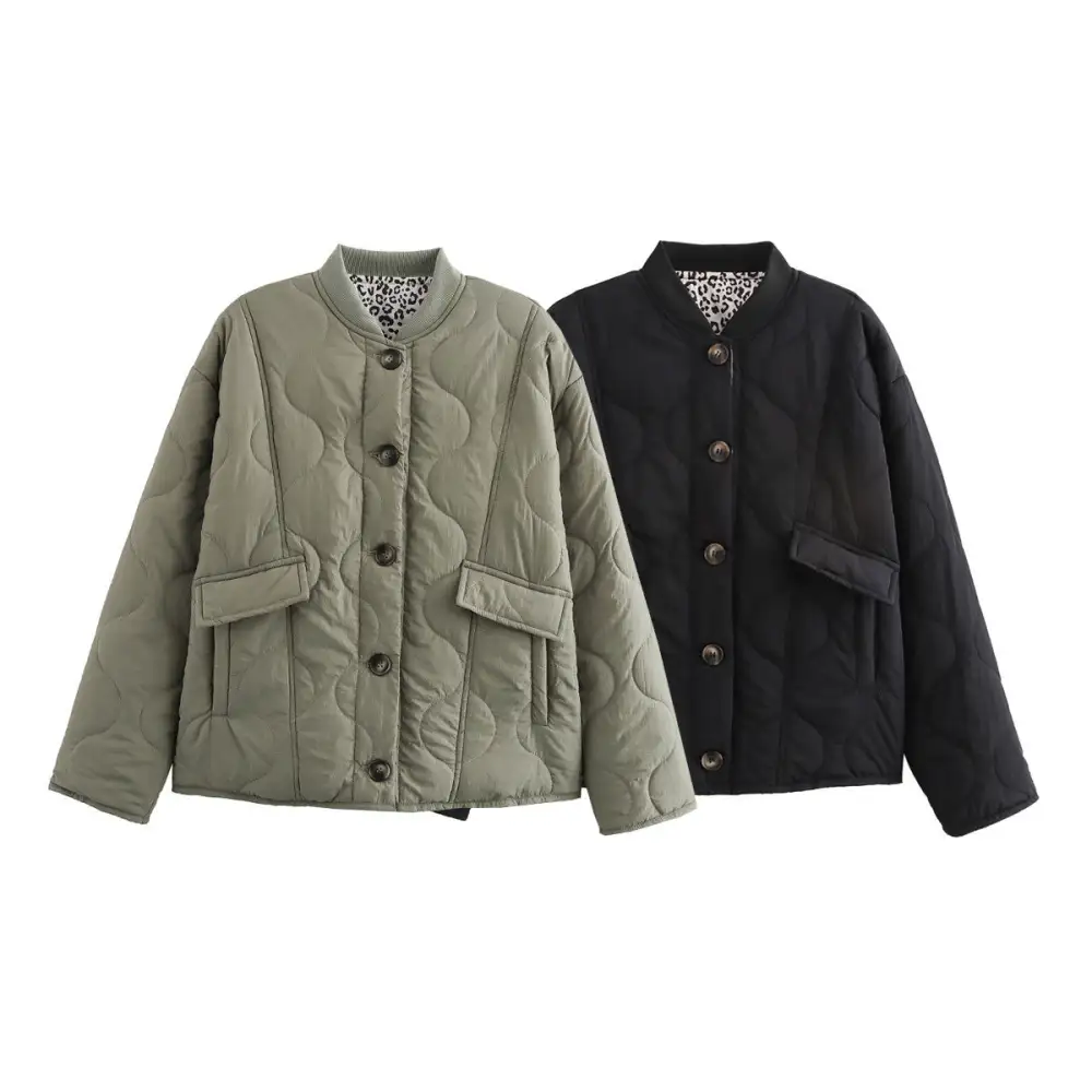 Quilted Relaxed Padded Jacket
