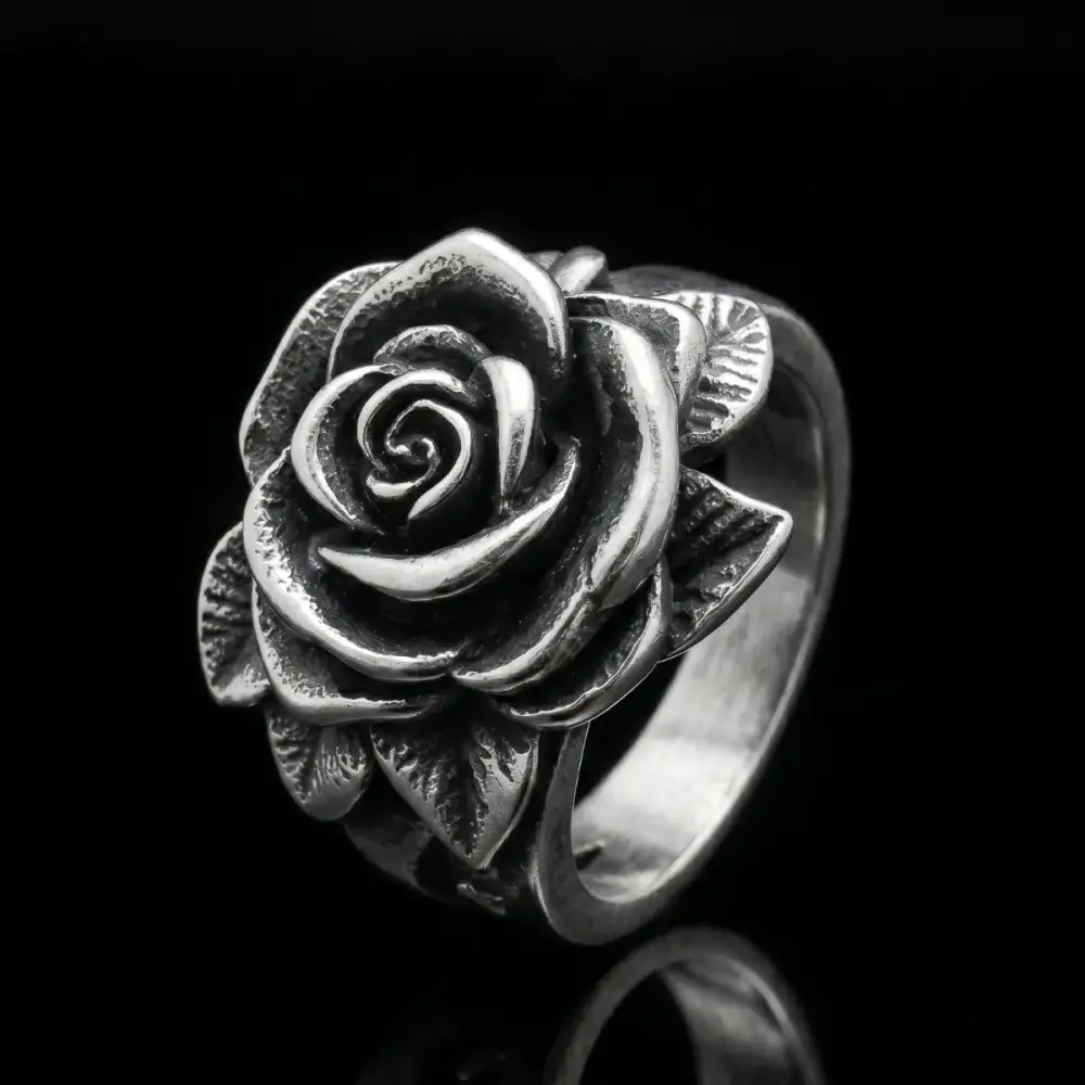 Men's Solid Rose Ring