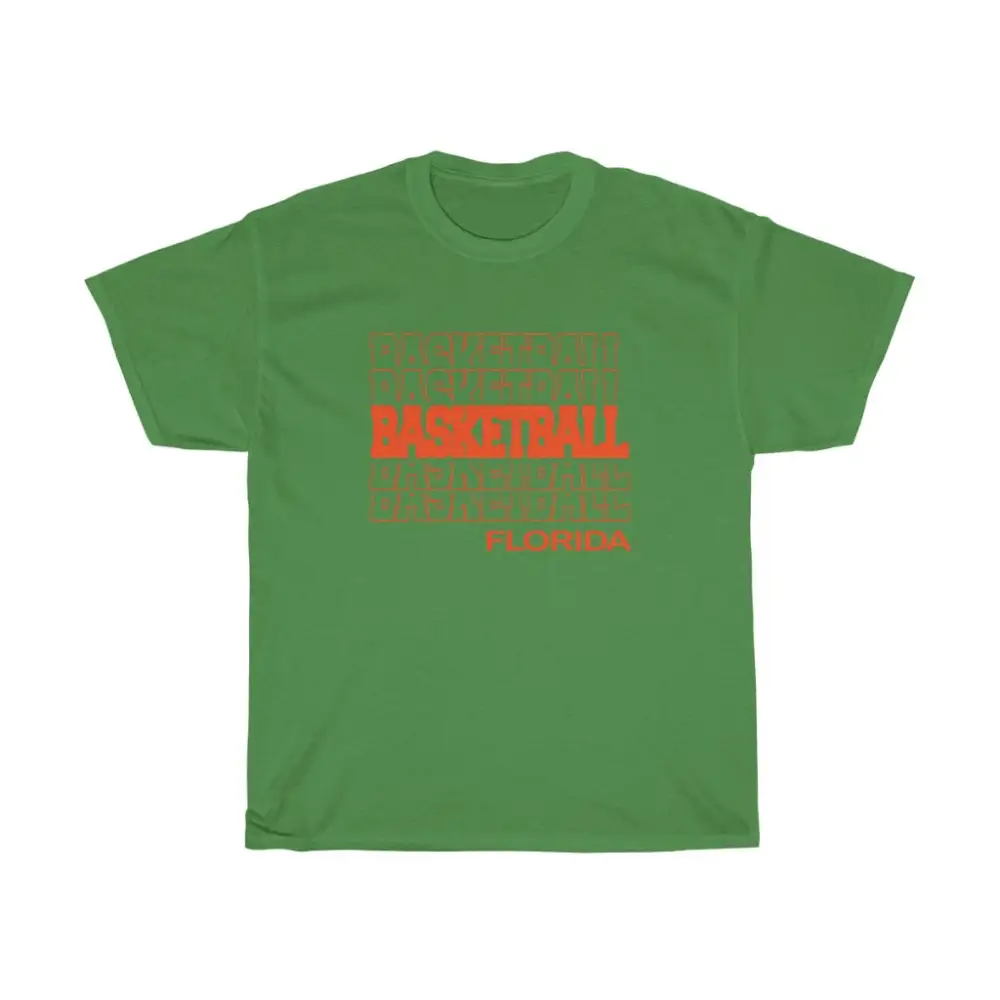 Basketball Florida in Modern Stacked Lettering