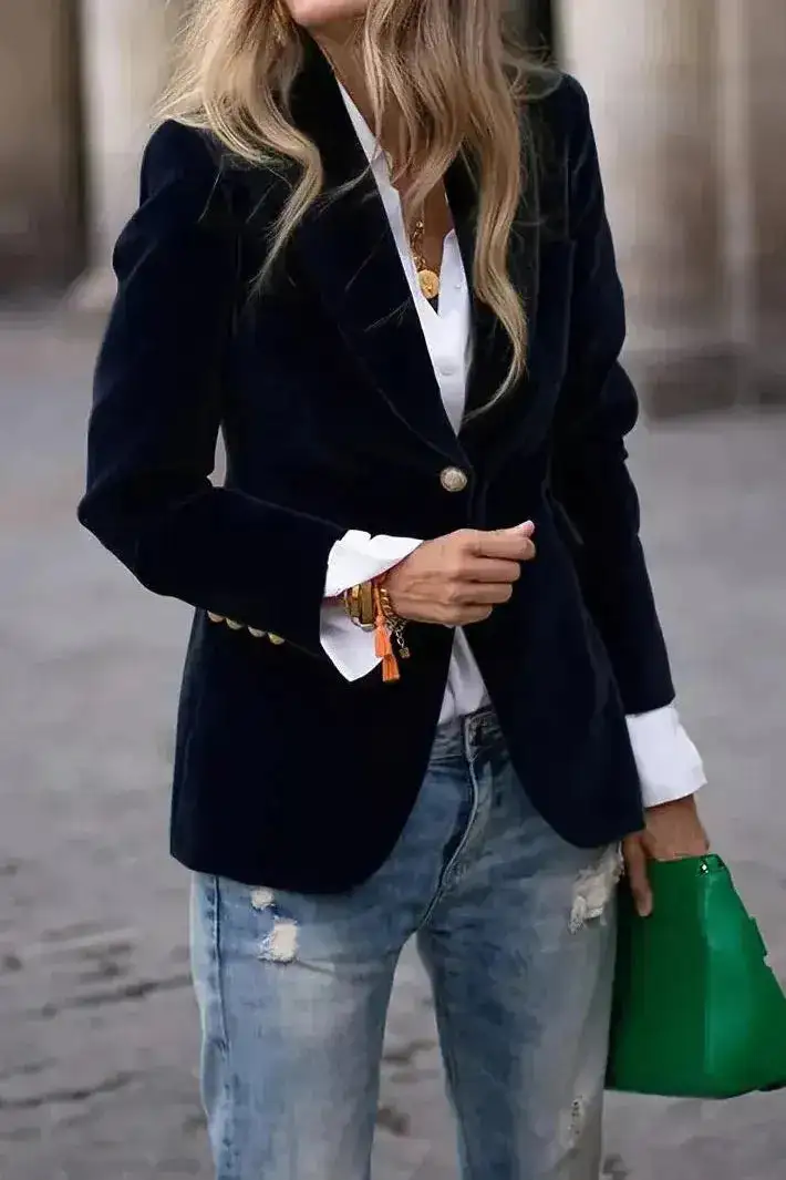 Tailored Relaxed Blazer