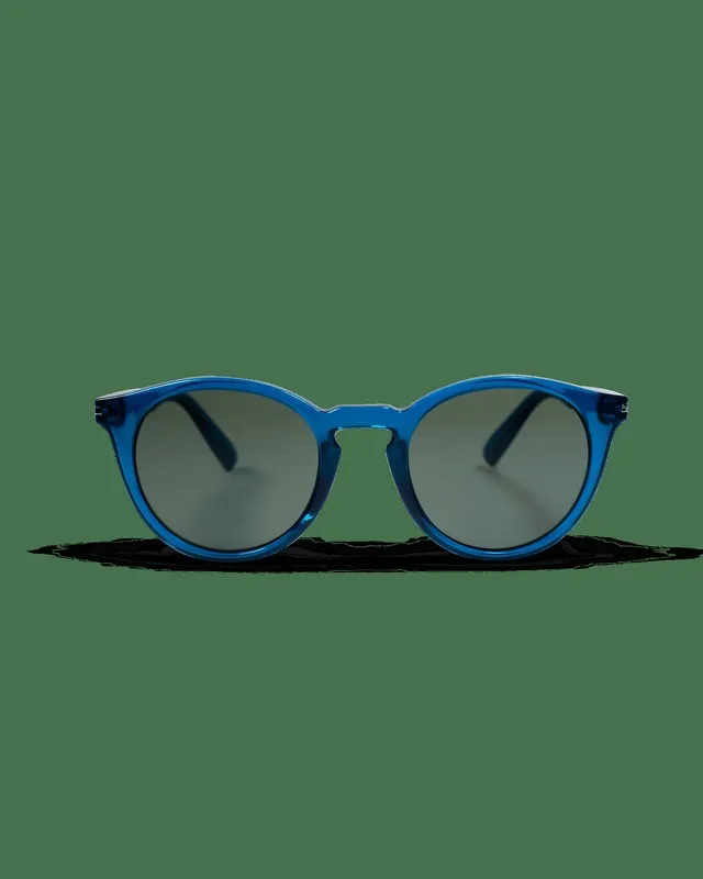 Square Frame Sunglasses Blue