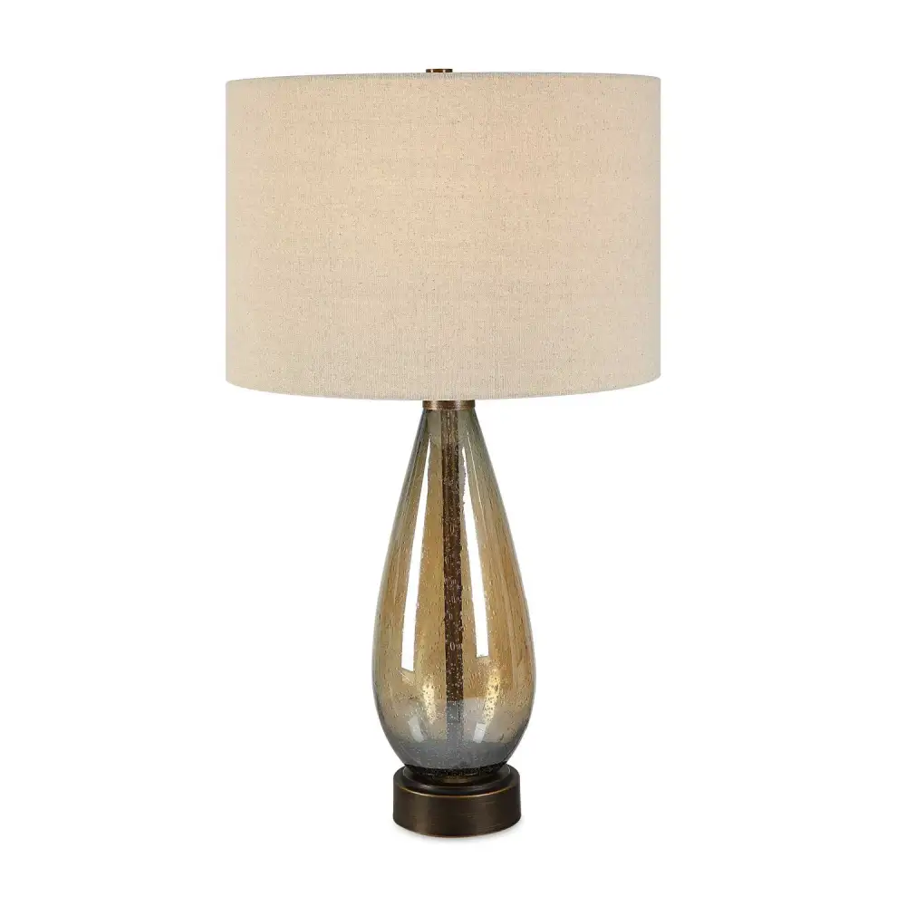 Teardrop Glass Table Lamp
