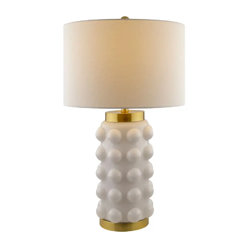 Embellished Glass Table Lamp