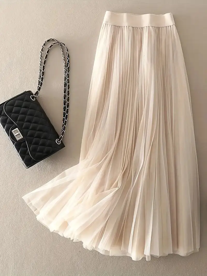 Everyday Lightweight Mesh Skirt