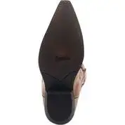 Men's Pull-On Leather Snip Toe Western Boots
