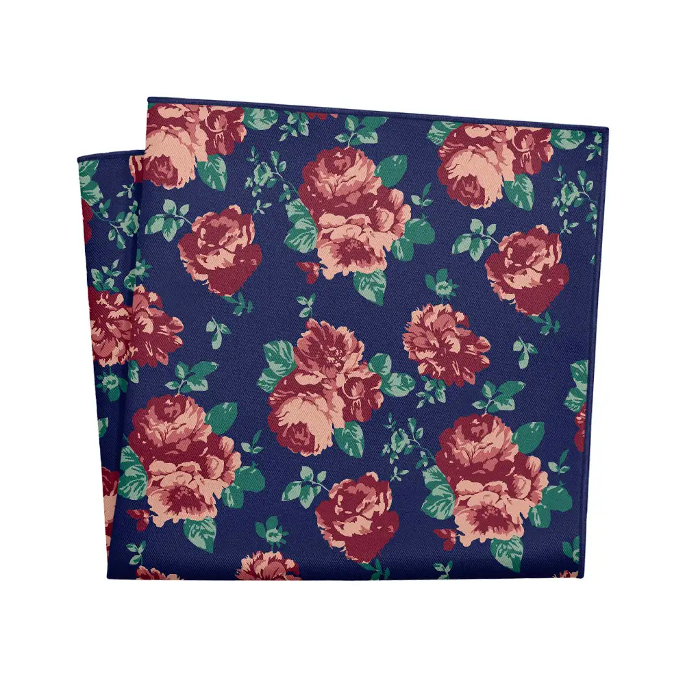 Smart Elevated Floral Pocket Square