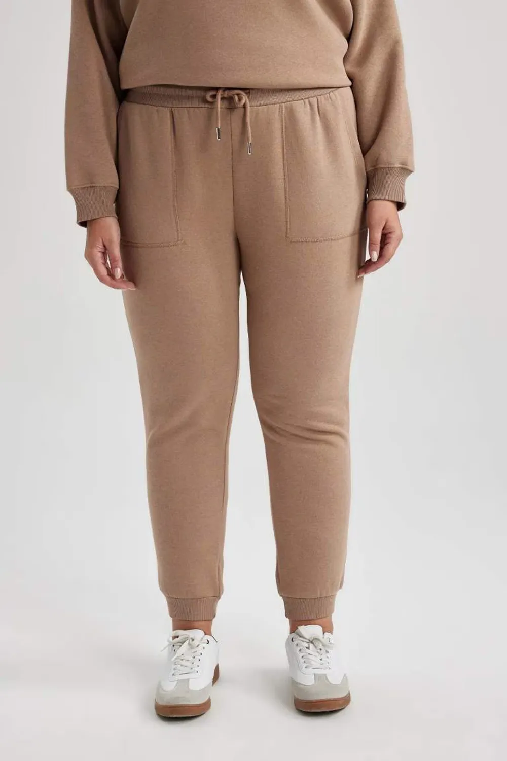 Slim Fit Solid Color Trousers