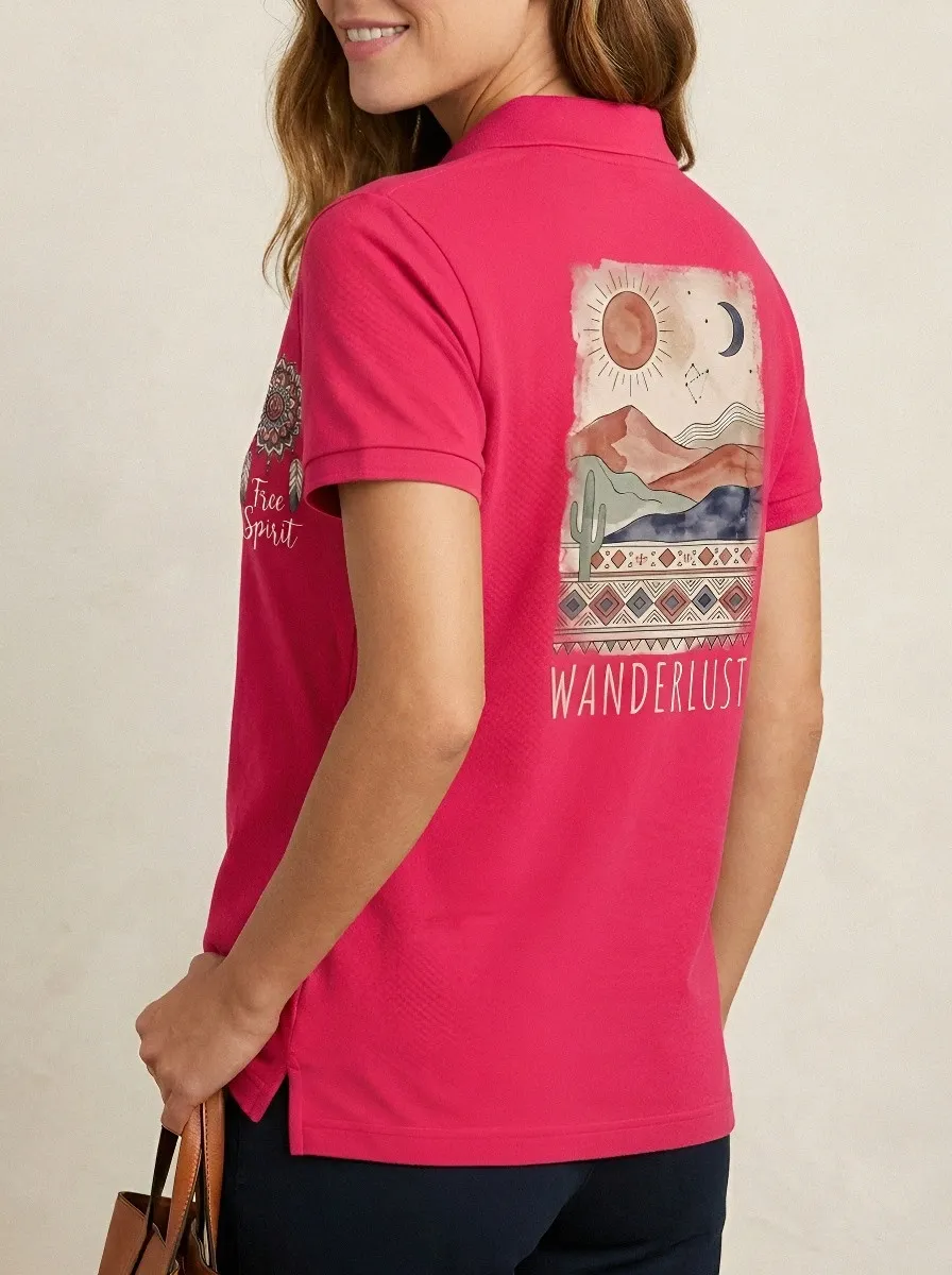 Boho Wanderlust Desert Casual Shirt