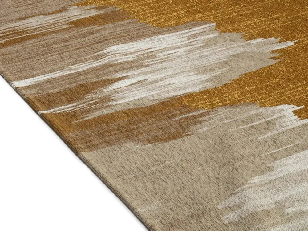 Polyester Contemporary Textured Relaxed Area Rug