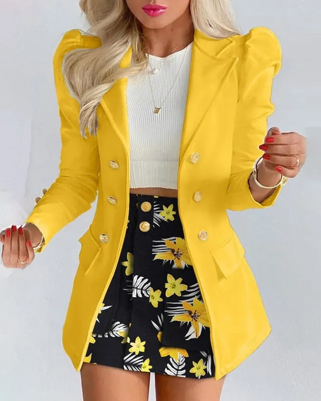 Blazer and Skirt Co-Ord Set