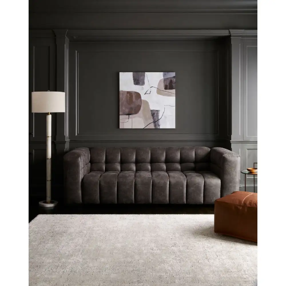 Hand-Loomed Wool Blend Carpet