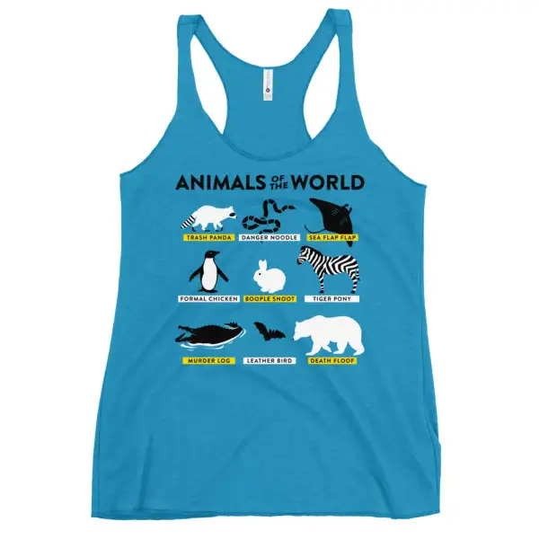 Animal World Racerback Tank