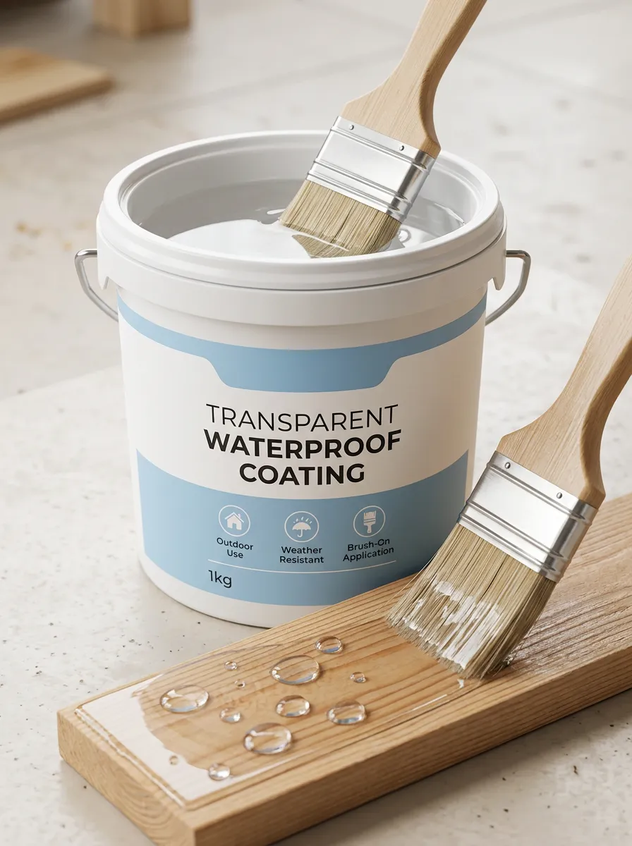 Clear Waterproof Coating for Repair Work