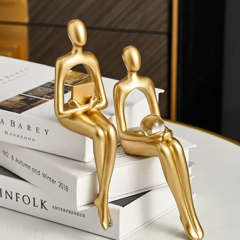 Family Figure Accent Sculpture