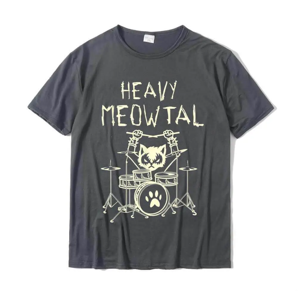 Cat Meowtal Graphic T-Shirt
