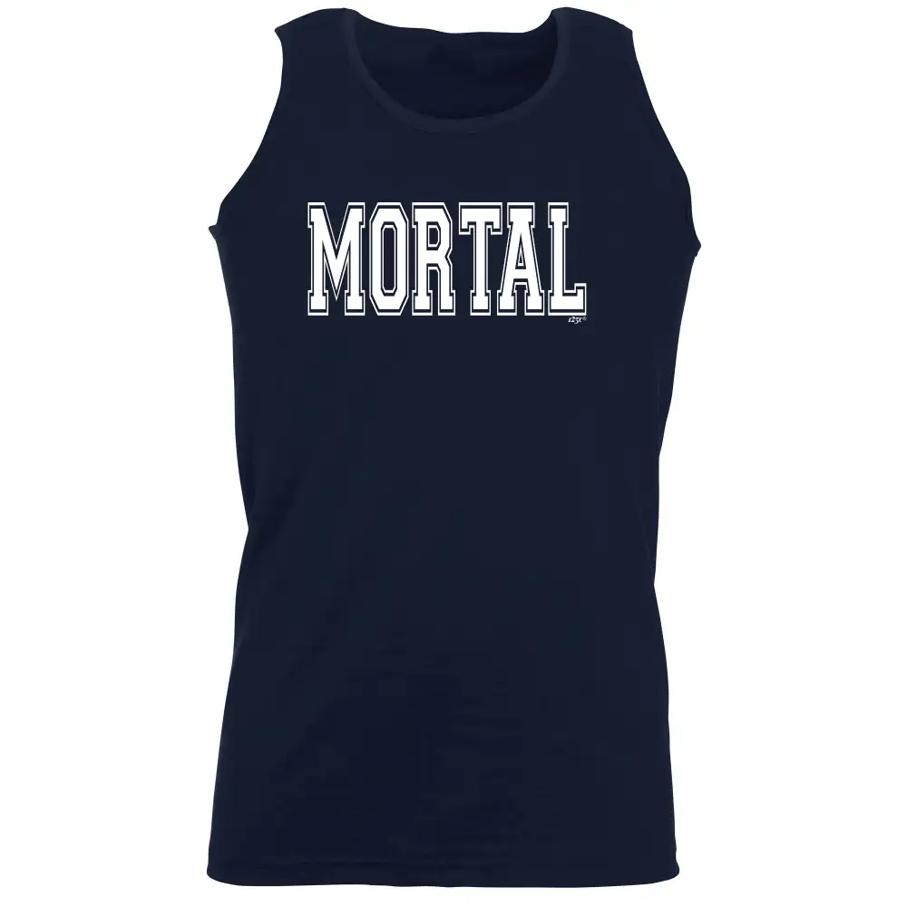 Mortal Statement Graphic Tank Top