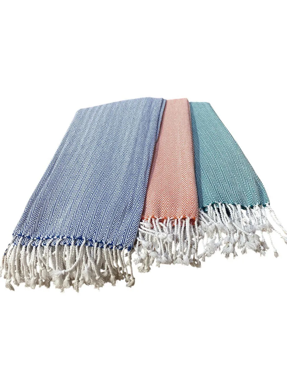 Fringed Cotton Oversized Towel