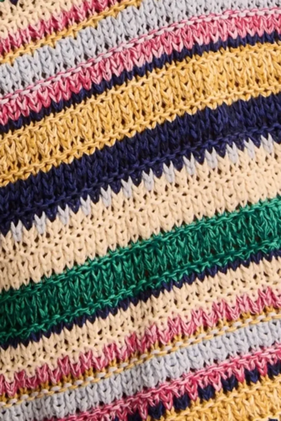Casual Stripe Slight Stretch Hoodie