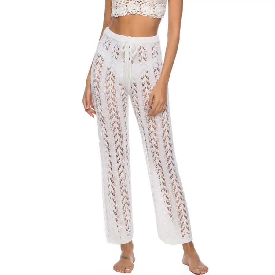 Women's High-Waist Cutout Drawstring Swimsuit