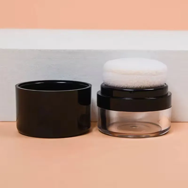 Portable Sphere Puff with Jar