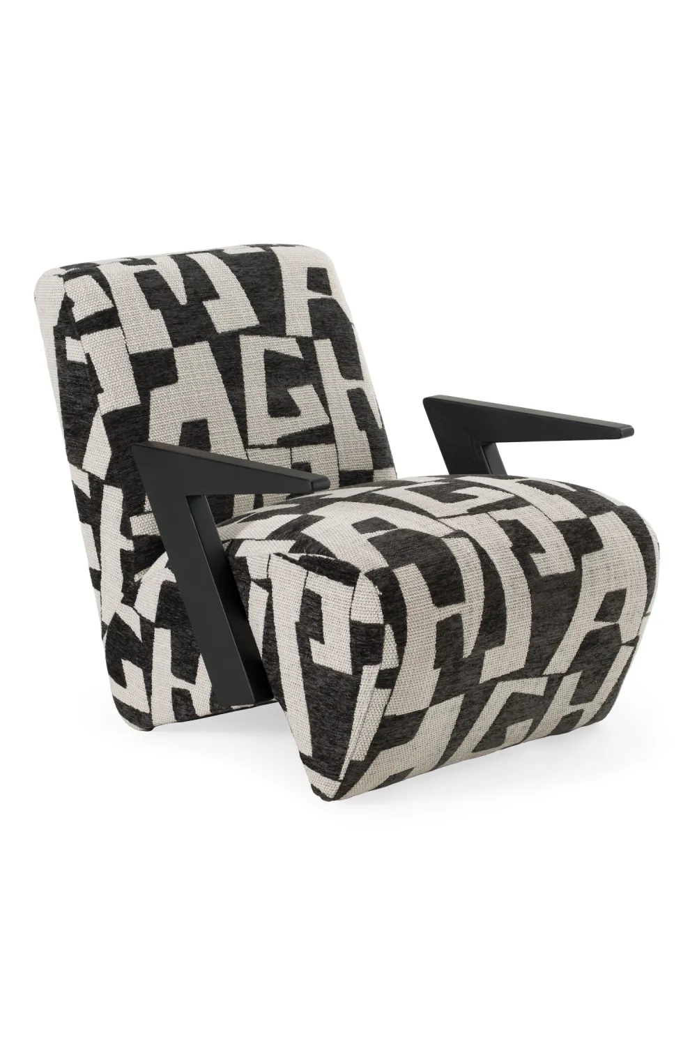 Patterned Accent Chair
