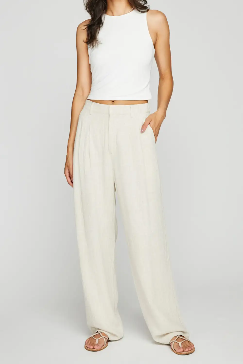Cropped Soft Layering Everyday Tank Top