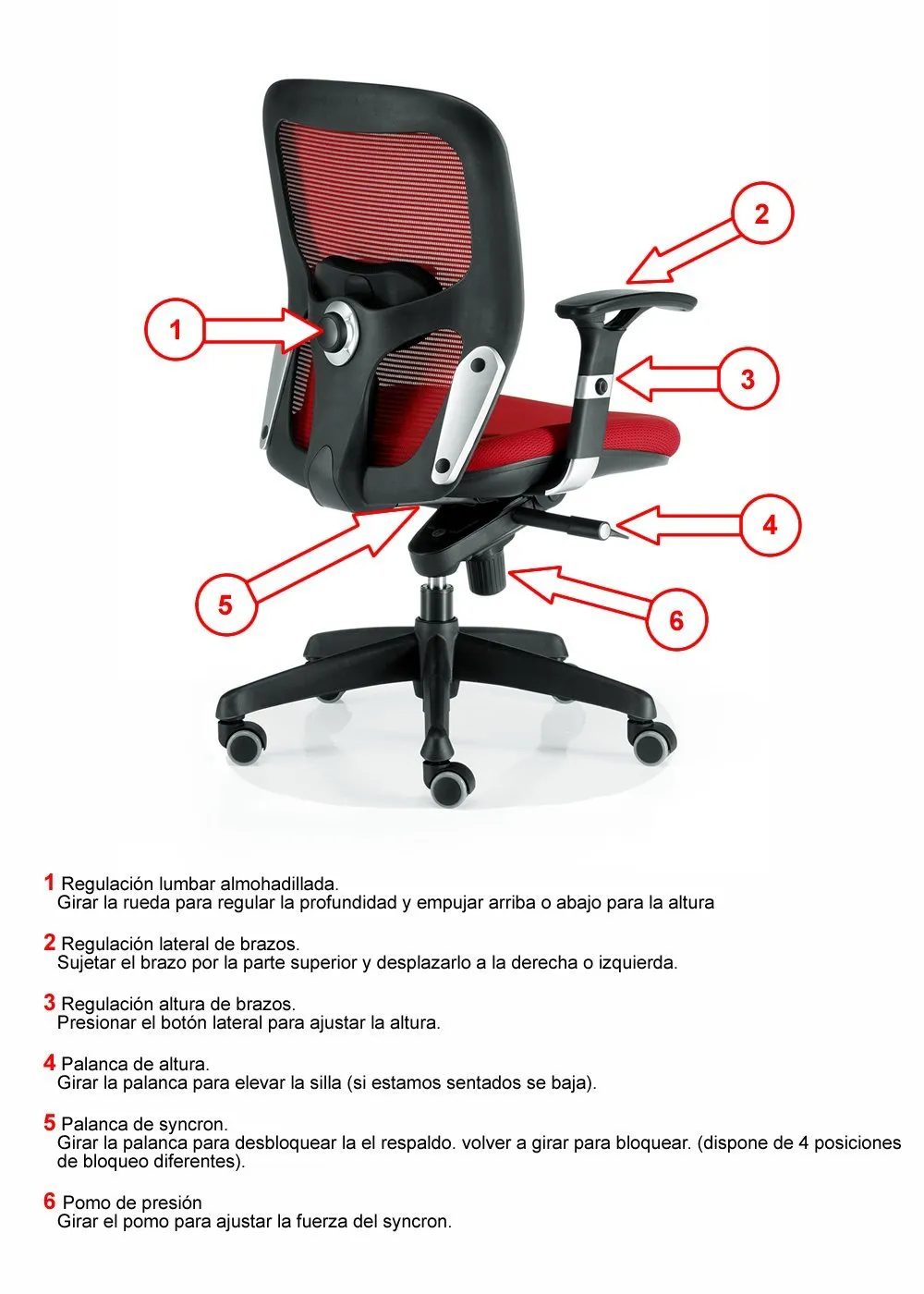Adjustable Support Office Chair