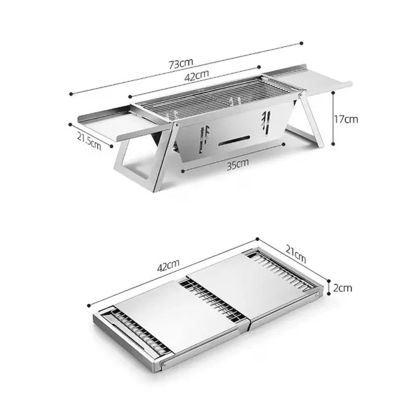 Portable Outdoor Barbecue Grill