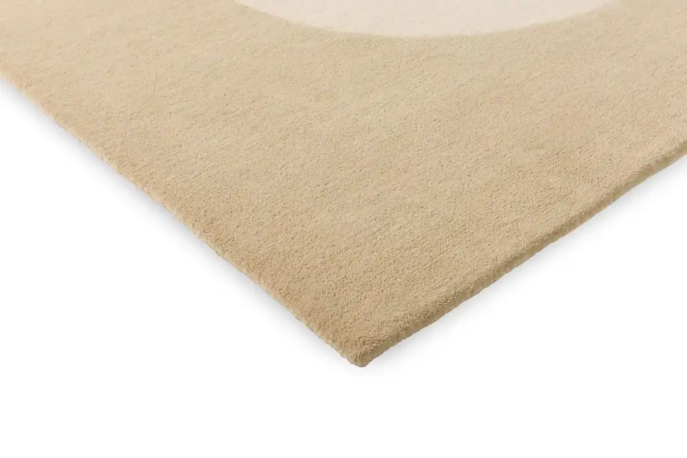 Wool Tufted Contemporary Layered Area Rug