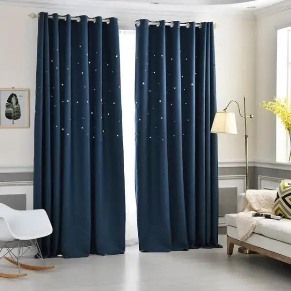 Star Sheer Curtain Panel