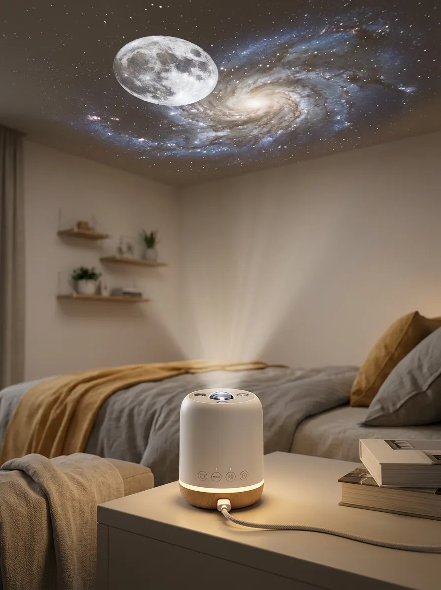 Moon Galaxy Night Light Projector