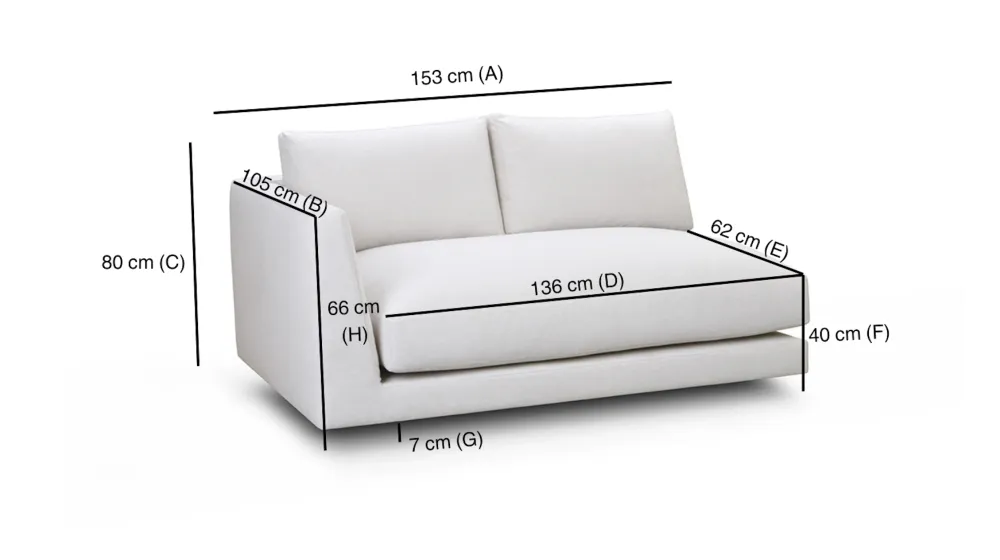 Refined Modern Sofa
