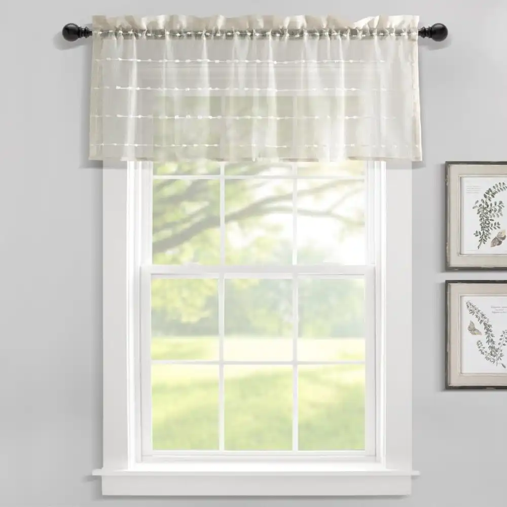 Sheer Window Valance